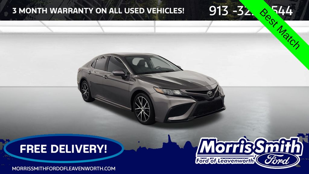 Predawn Gray Mica 2021 Toyota Camry Sedan Front-Wheel Drive 8-Speed Automatic