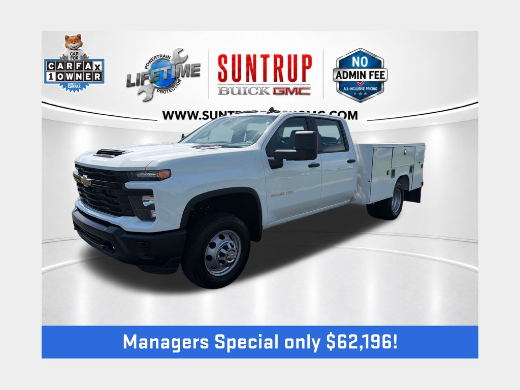2025 Chevrolet Silverado 3500HD Work Truck Crew Cab LB 4WD    