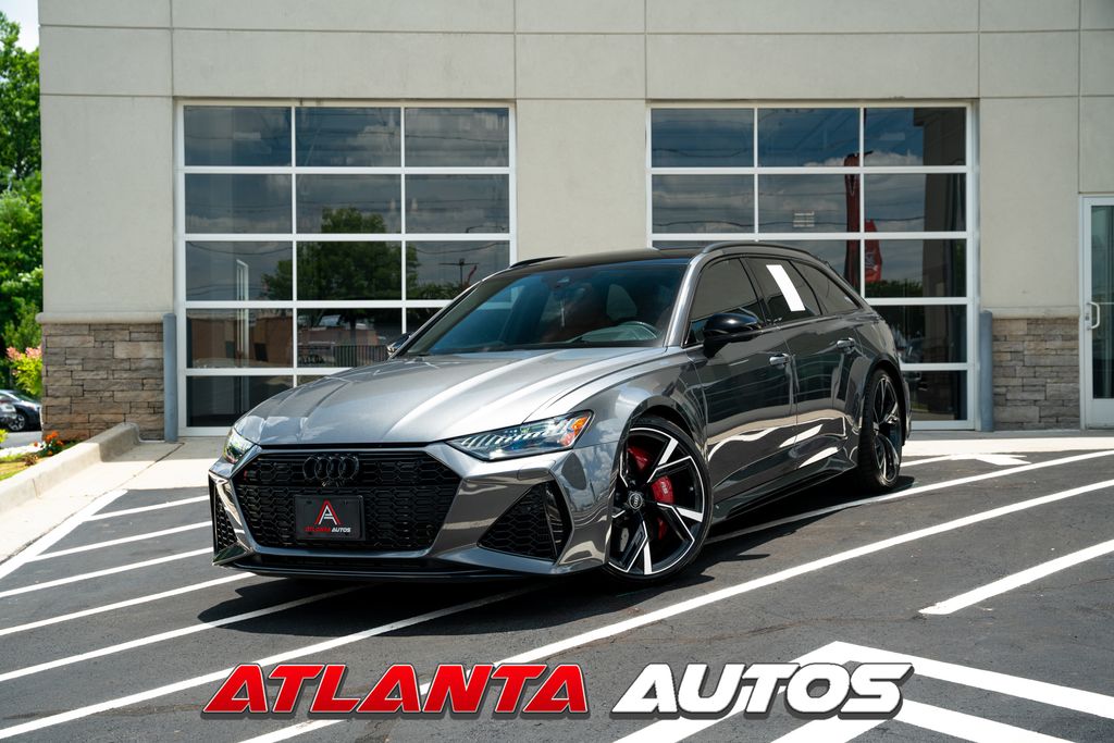 Daytona Gray Pearl 2022 Audi RS 6 Avant 4.0T quattro AWD Wagon All-Wheel Drive 8-Speed Automatic