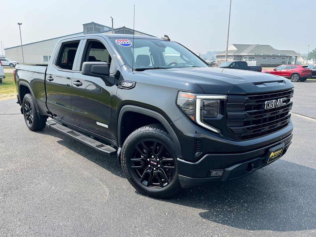 Onyx Black 2022 GMC Sierra 1500 Pickup Truck Four-Wheel Drive Automatic