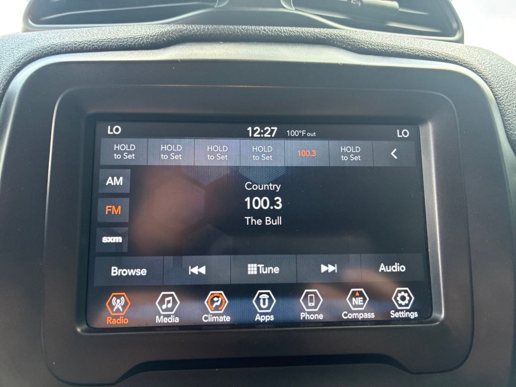2018 Jeep Renegade Latitude White at Durrett Motor Company