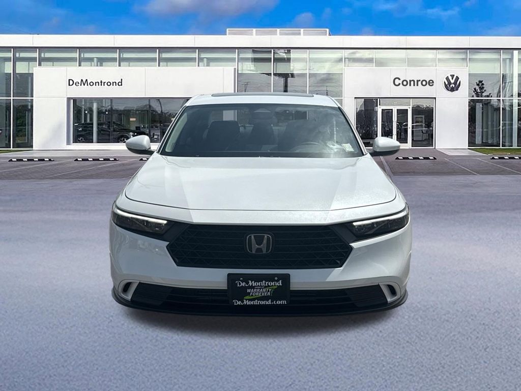 2023 Honda Accord EX White at Bravo Nissan