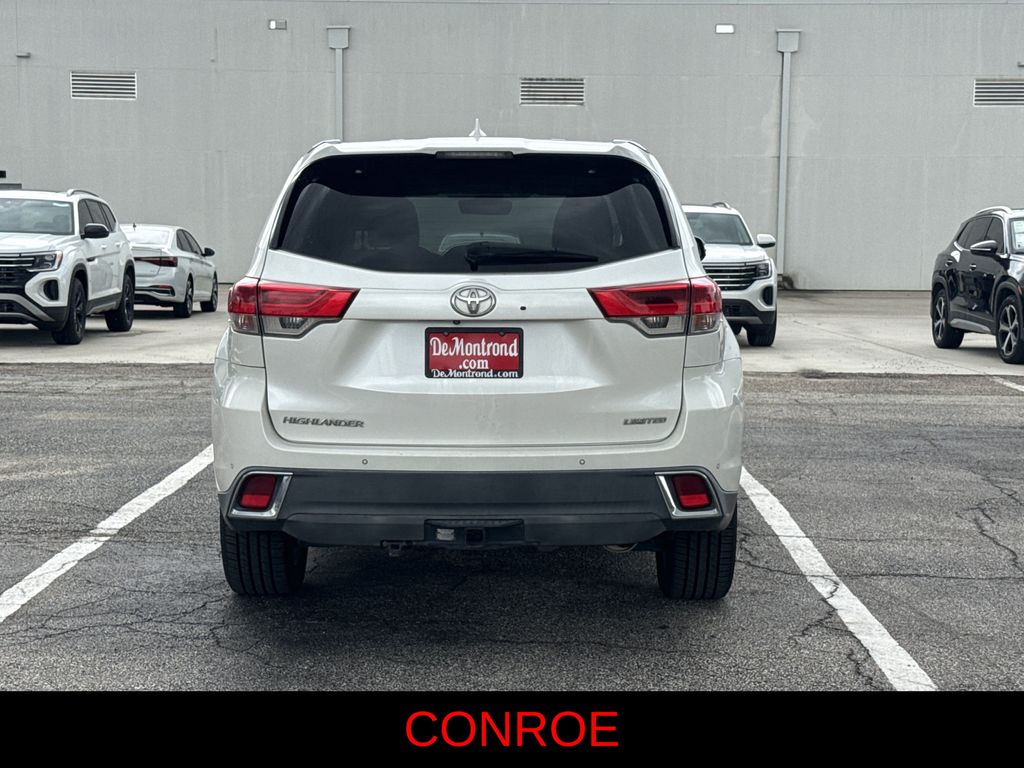 2018 Toyota Highlander Limited White at Classic Chevrolet Galveston