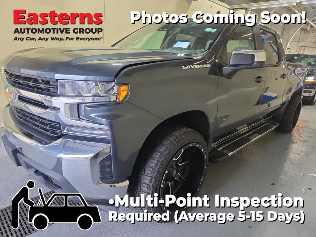 Shadow Gray Metallic 2020 Chevrolet Silverado 1500 LT Crew Cab 4WD Pickup Truck Four-Wheel Drive 8-Speed Automatic