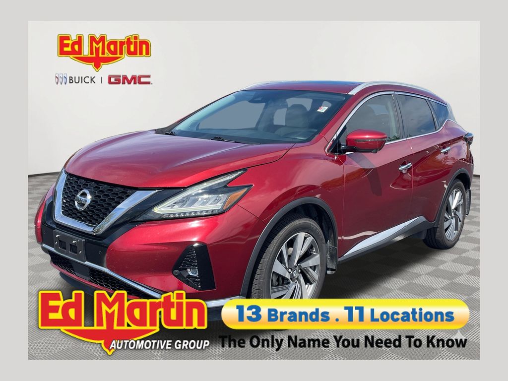 Cayenne Red Metallic 2020 Nissan Murano SUV / Crossover Front-Wheel Drive Continuously Variable Transmission