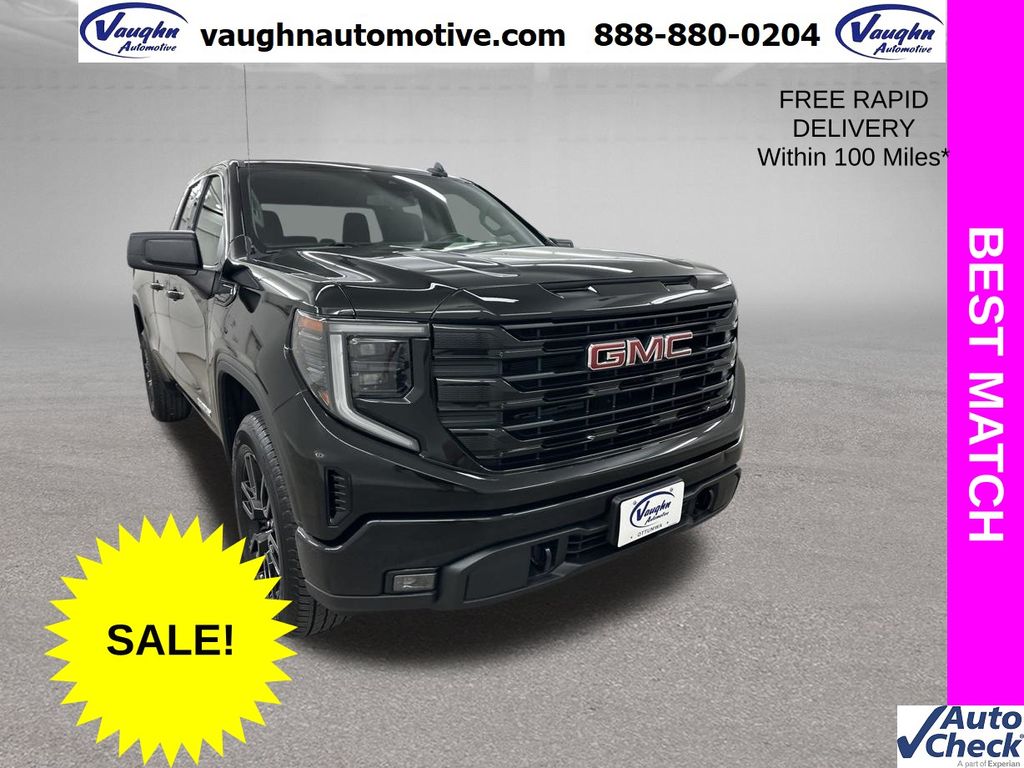 Onyx Black 2024 GMC Sierra 1500 Pickup Truck Four-Wheel Drive 8-Speed Automatic