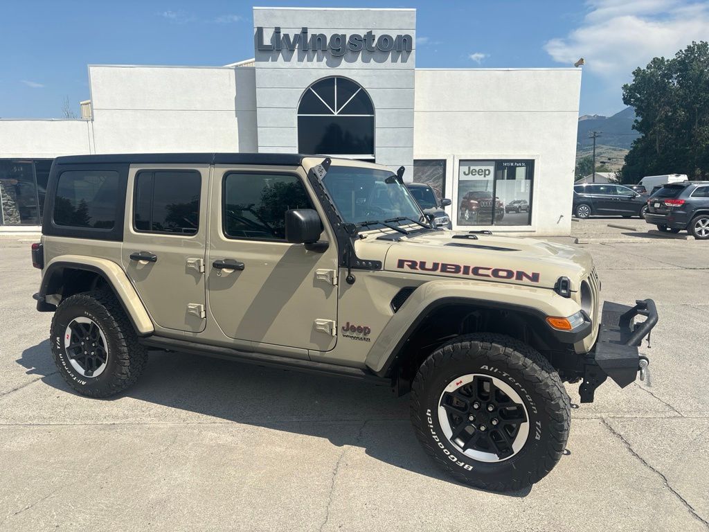 Brown (Limited Edition Gobi Clearcoat) 2022 Jeep Wrangler SUV / Crossover Four-Wheel Drive 6-Speed Manual