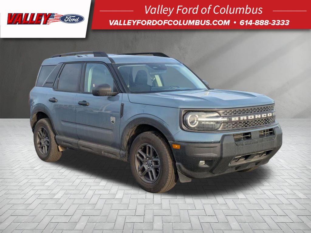 Blue (Azure Gray Metallic Tri-Coat) 2025 Ford Bronco Sport SUV / Crossover All-Wheel Drive 8-Speed Automatic