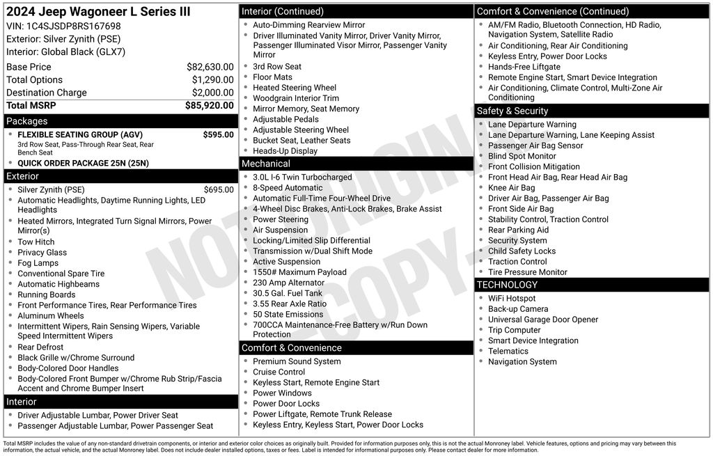 Certified Used 2024 Silver Jeep Series III image 7