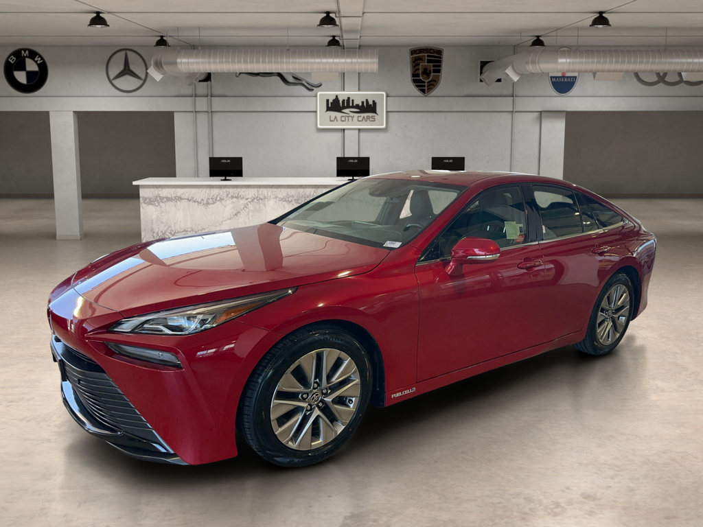 Red 2022 Toyota Mirai Sedan Rear-Wheel Drive 1-Speed Automatic