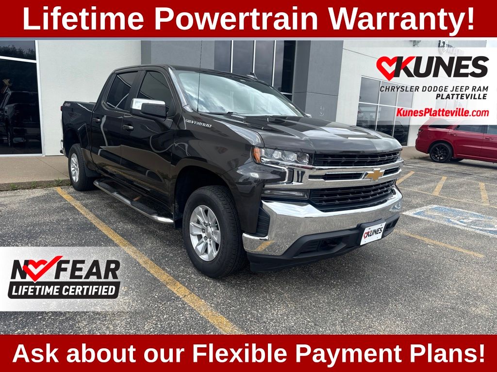 Oxford Brown Metallic 2021 Chevrolet Silverado 1500 Pickup Truck Four-Wheel Drive Automatic