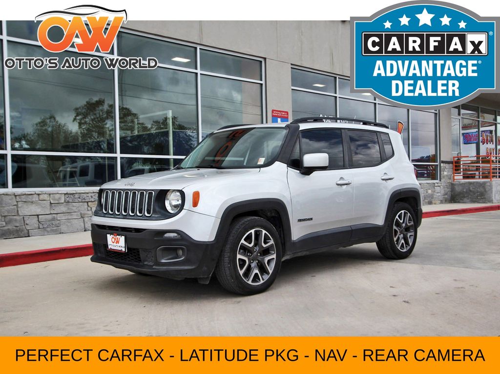 Glacier Metallic 2017 Jeep Renegade SUV / Crossover Front-Wheel Drive 9-Speed Automatic
