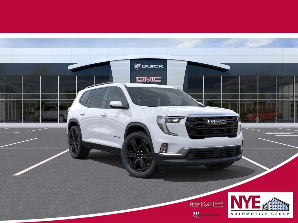 Summit White 2026 GMC Acadia Elevation AWD SUV / Crossover Four-Wheel Drive 8-Speed Automatic