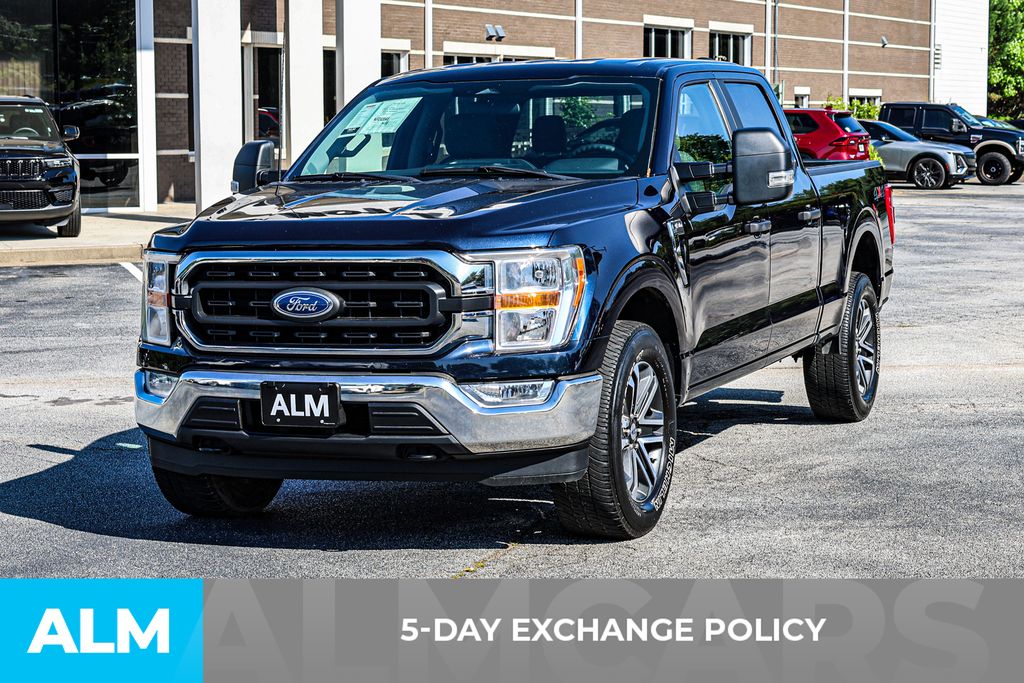 Used 2022 Blue Ford XLT image 4