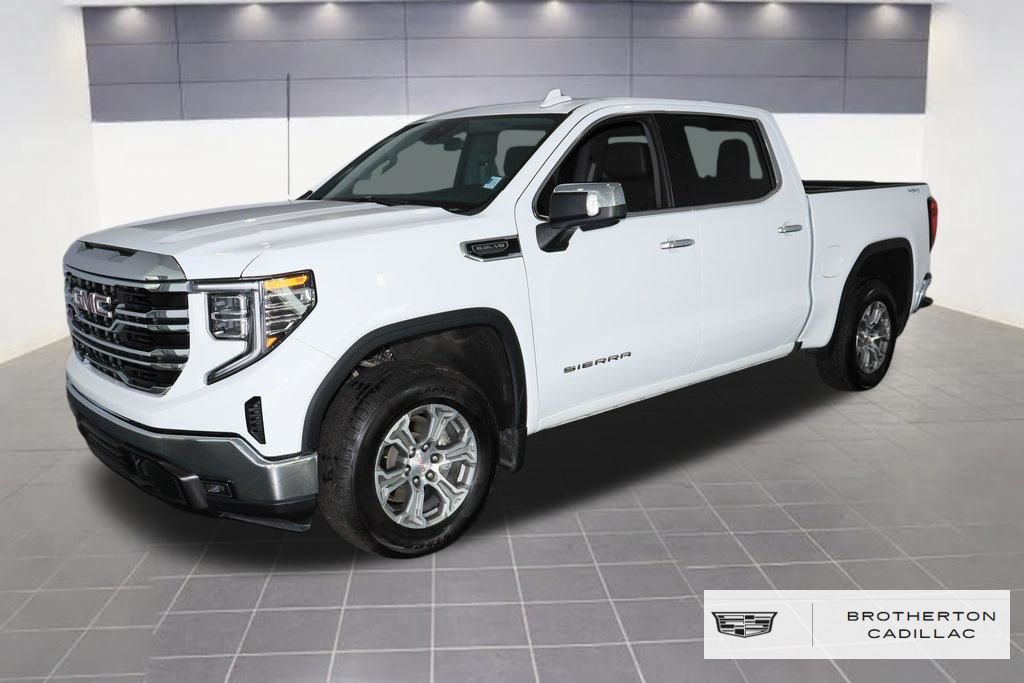Summit White 2024 GMC Sierra 1500 Pickup Truck Four-Wheel Drive Automatic