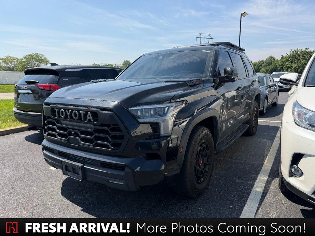 Midnight Black Metallic 2025 Toyota Sequoia SUV / Crossover Four-Wheel Drive Automatic