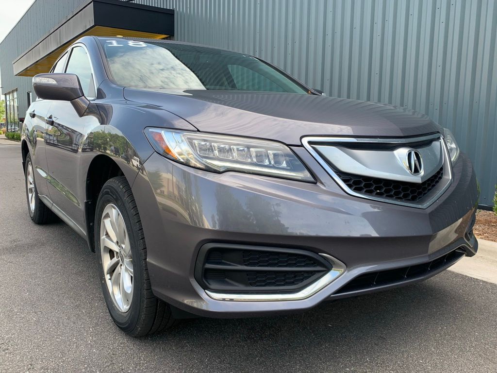 Gray (Modern Steel Metallic) 2018 Acura RDX SUV / Crossover Front-Wheel Drive 6-Speed Automatic