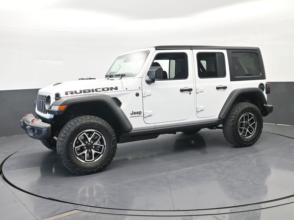 New 2026 Bright White Clearcoat Jeep Rubicon image 2