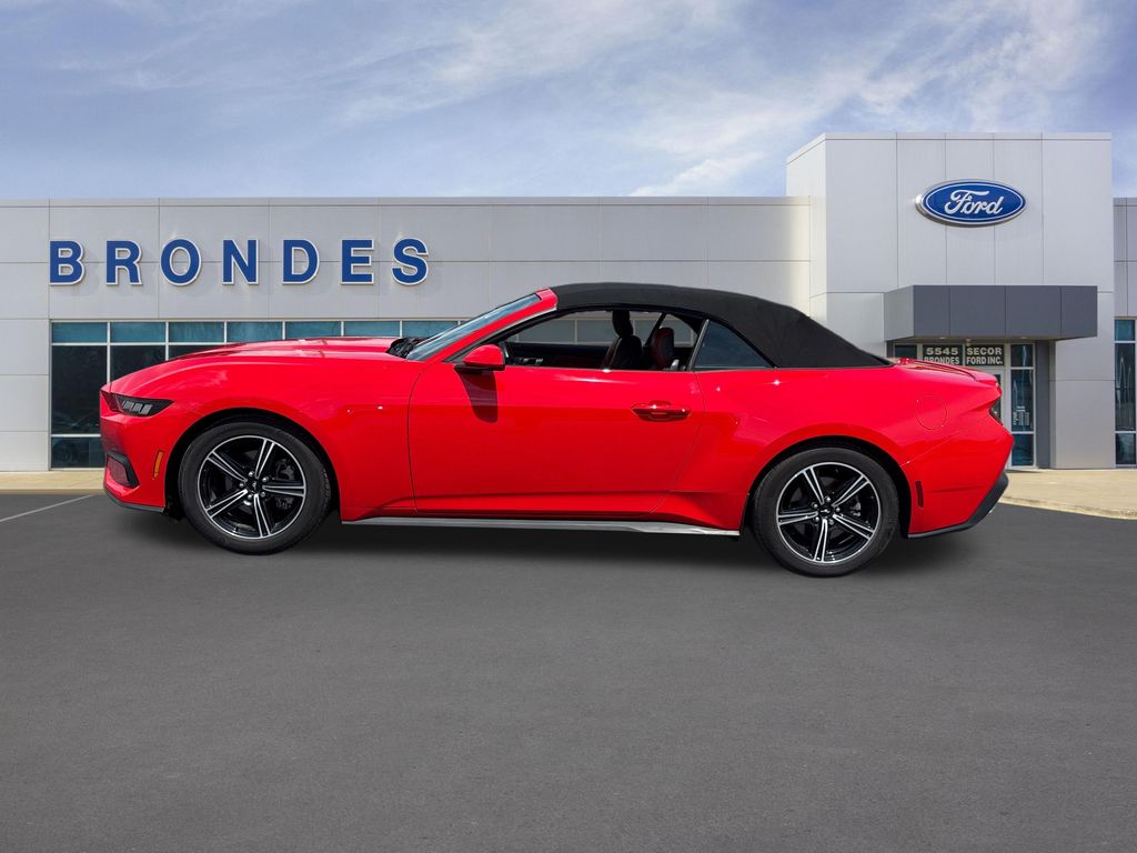 Race Red 2025 Ford Mustang Convertible Rear-Wheel Drive Automatic