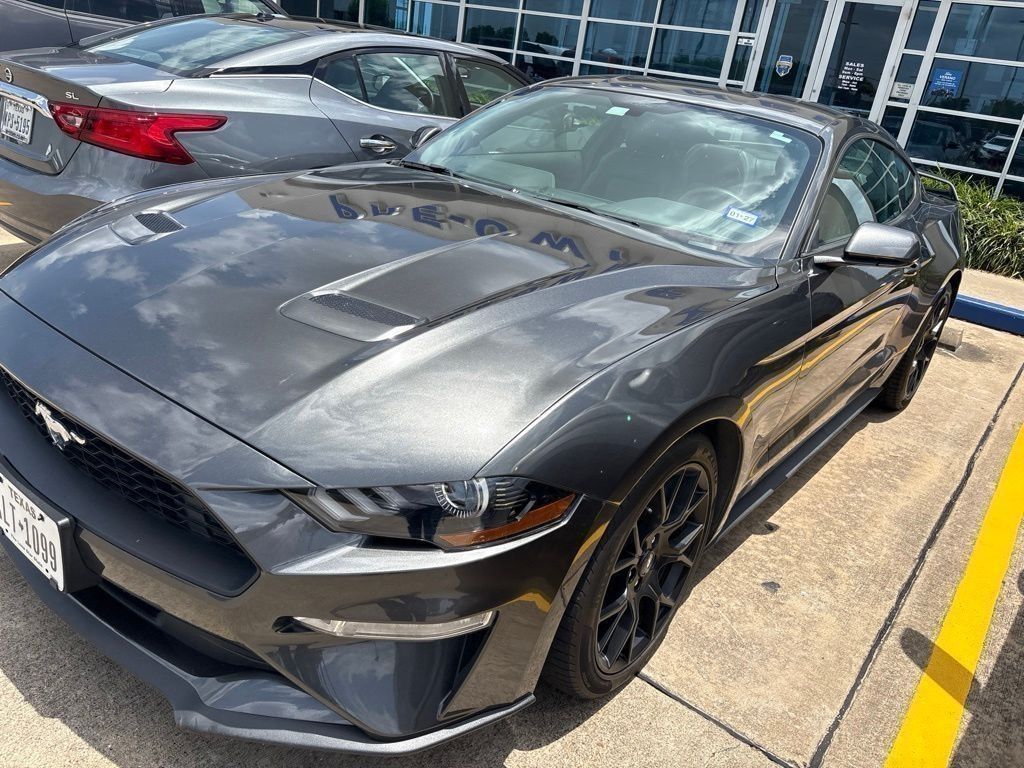 2018 Ford Mustang EcoBoost Premium Gray at Emmons Autoplex