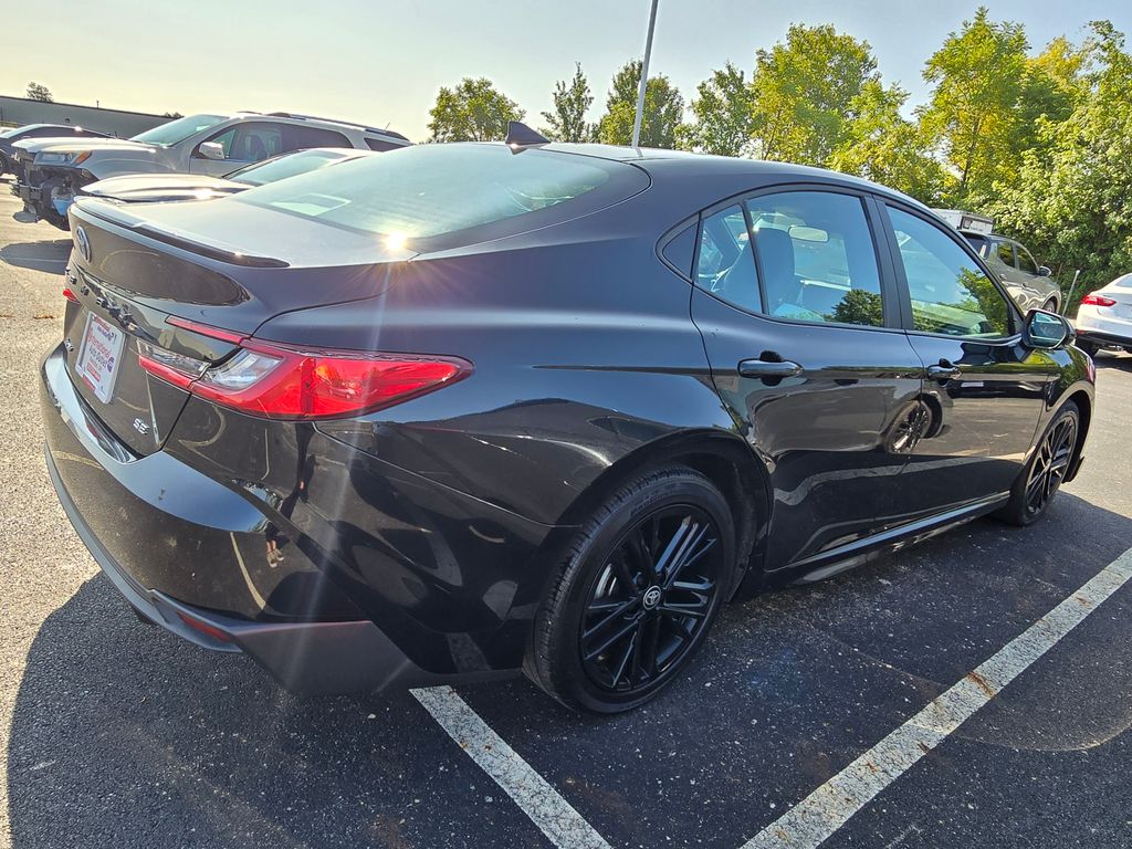 Certified Used 2025 Black Toyota SE image 9