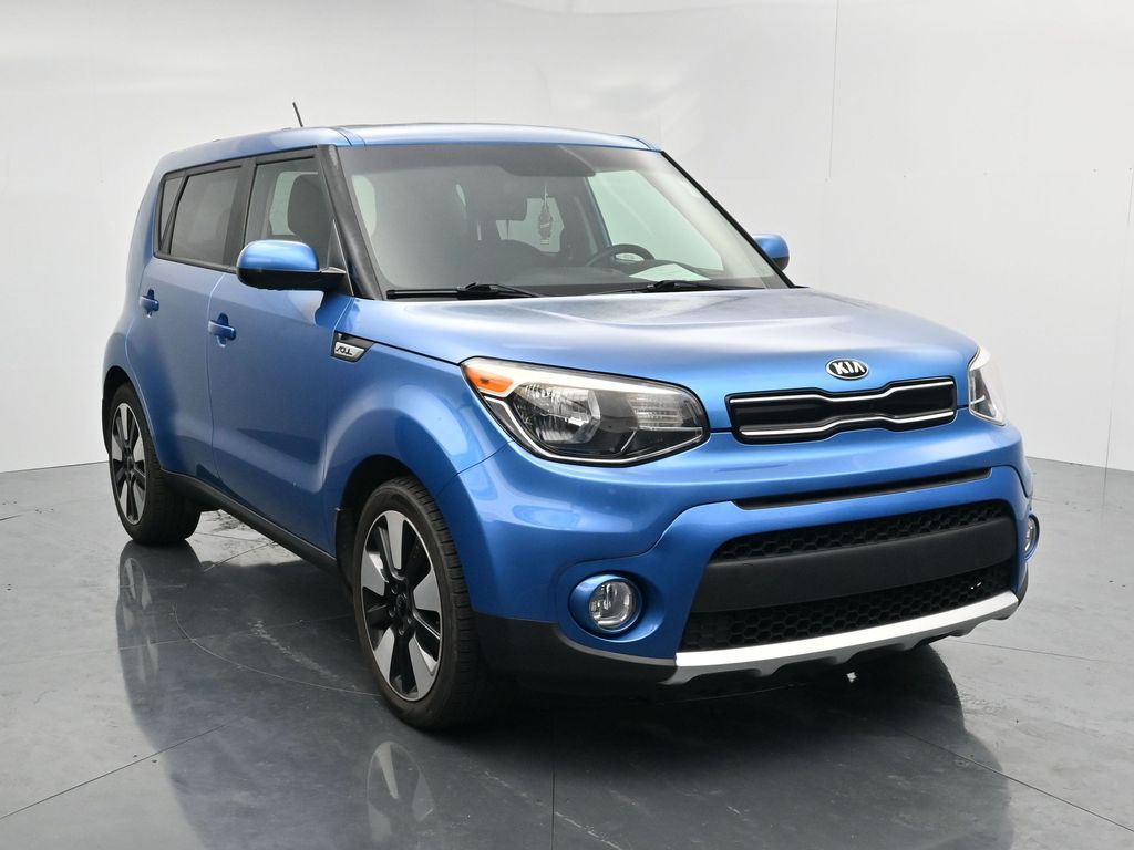 Used 2017 Blue Kia Plus image 2