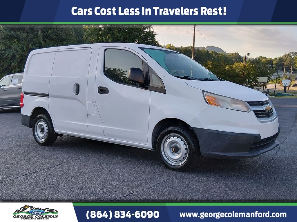 Designer White 2017 Chevrolet City Express Van Front-Wheel Drive Continuously Variable Transmission