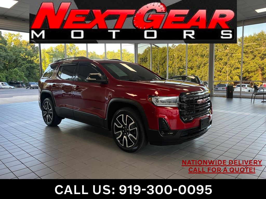 Cayenne Red Tintcoat 2021 GMC Acadia SUV / Crossover Front-Wheel Drive 9-Speed Automatic