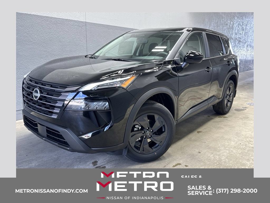 Super Black 2026 Nissan Rogue SUV / Crossover All-Wheel Drive Continuously Variable Transmission
