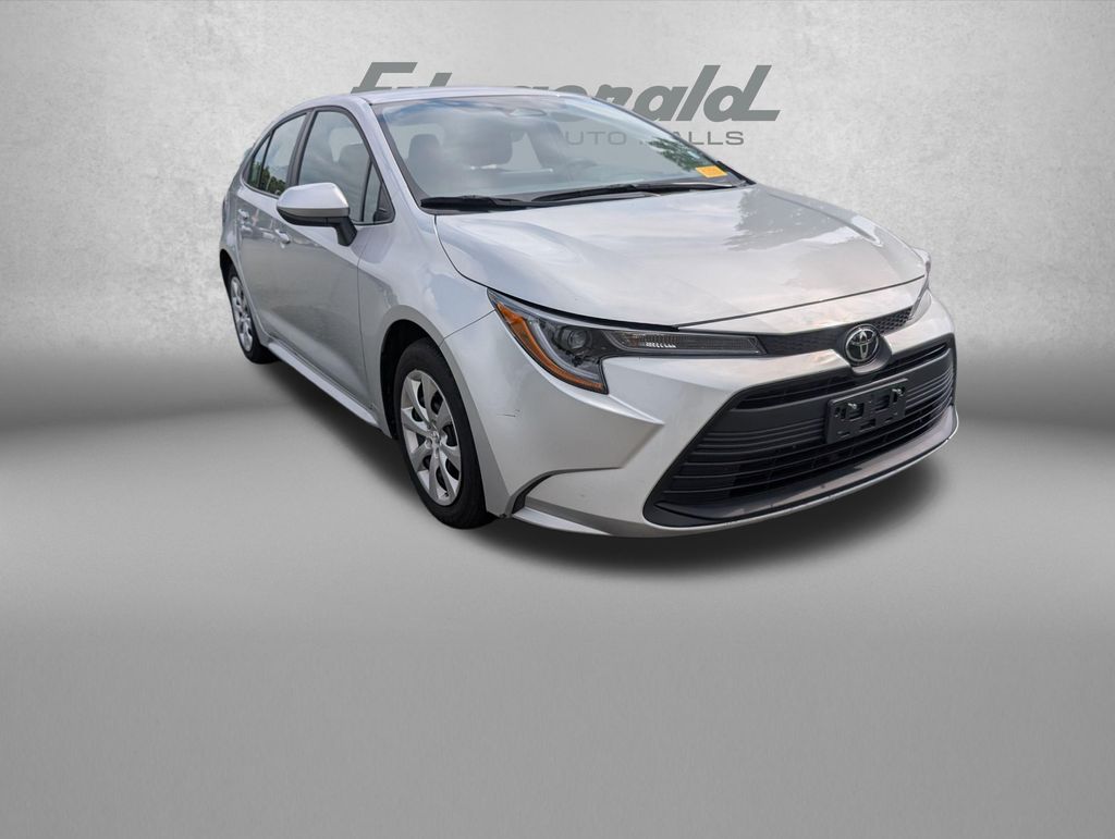 Classic Silver Metallic 2025 Toyota Corolla Sedan Front-Wheel Drive Continuously Variable Transmission