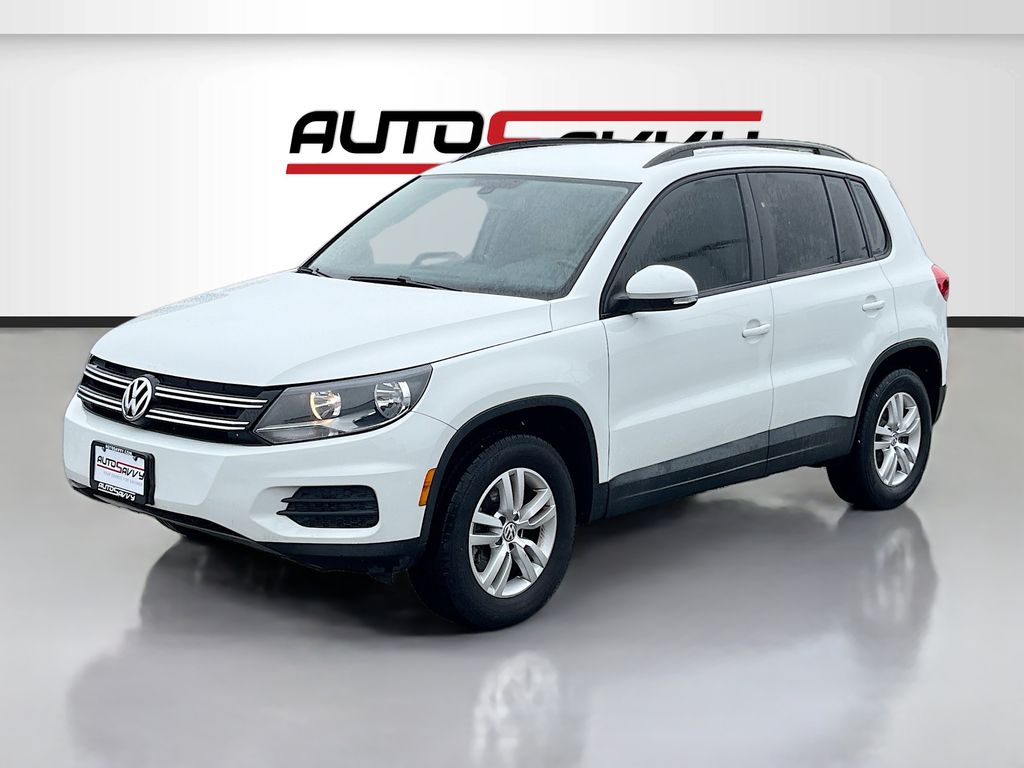 2016 Volkswagen Tiguan S White at Durrett Motor Company