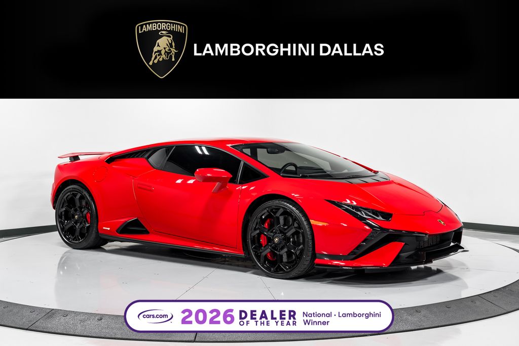 Rosso Mars Metallic 2023 Lamborghini Huracan Coupe Rear-Wheel Drive Automatic