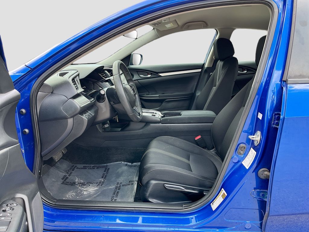 2018 Honda Civic LX Blue at DeMontrond Automotive Group
