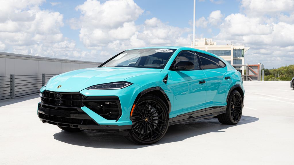 Blu Glauco Metallic 2025 Lamborghini Urus SE AWD SUV / Crossover All-Wheel Drive 8-Speed Automatic