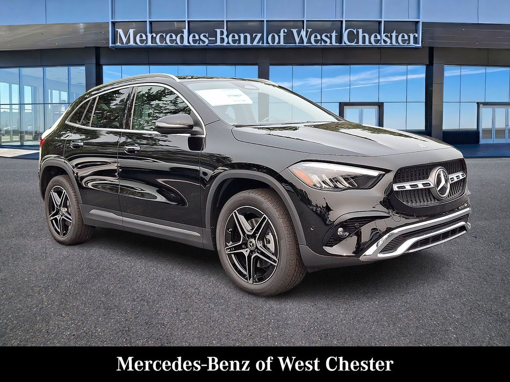 Night Black 2026 Mercedes-Benz GLA SUV / Crossover All-Wheel Drive 8-Speed Dual Clutch