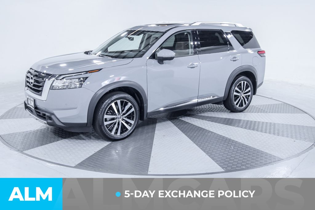 Used 2023 Nissan Pathfinder Platinum with VIN 5N1DR3DJ7PC235804 for sale in Union City, GA