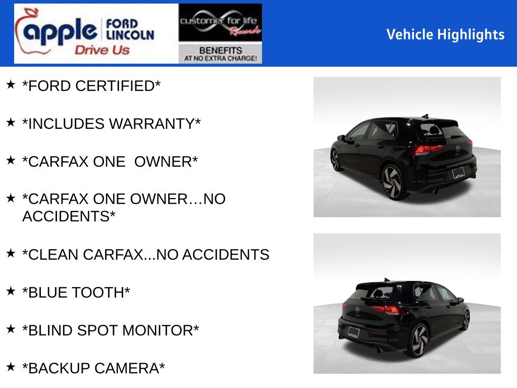 2024 Volkswagen Golf GTI 2.0T S