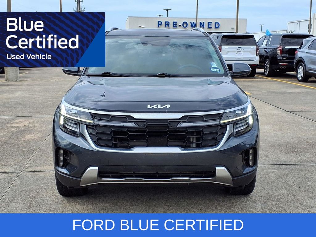 2024 Kia Seltos SX Gray at Joe Myers Mazda Kia