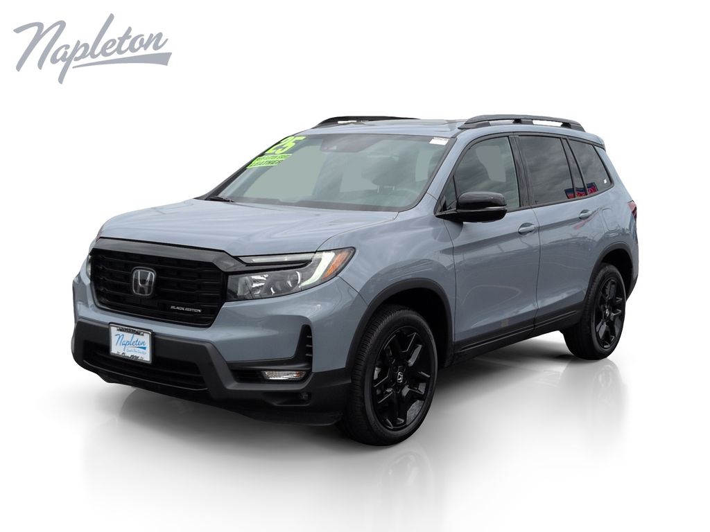 Sonic Gray Pearl 2025 Honda Passport SUV / Crossover All-Wheel Drive 9-Speed Automatic