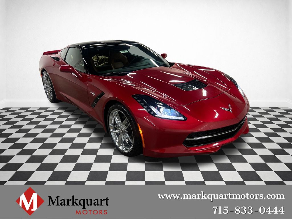 Crystal Red Tintcoat 2015 Chevrolet Corvette Stingray 2LT Coupe RWD Coupe Rear-Wheel Drive 8-Speed Automatic