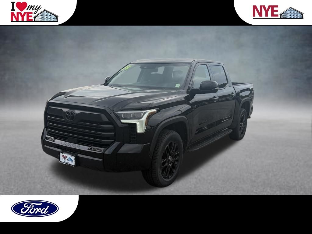 Midnight Black Metallic 2024 Toyota Tundra Pickup Truck Four-Wheel Drive Automatic
