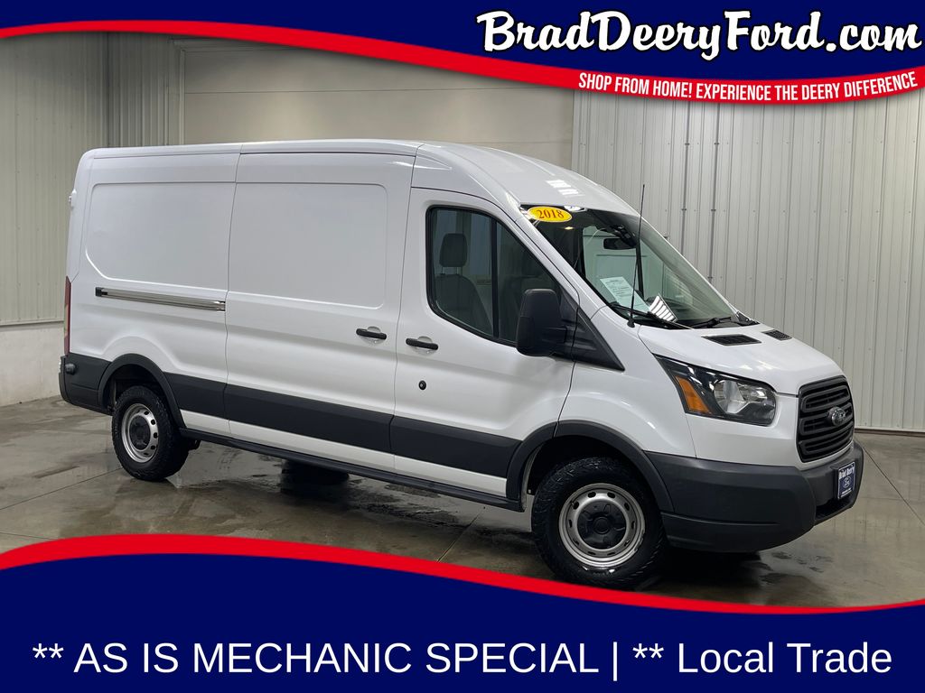 2018 Ford Transit Cargo 250 3dr LWB Medium Roof Cargo Van with Sliding Passenger Side Door