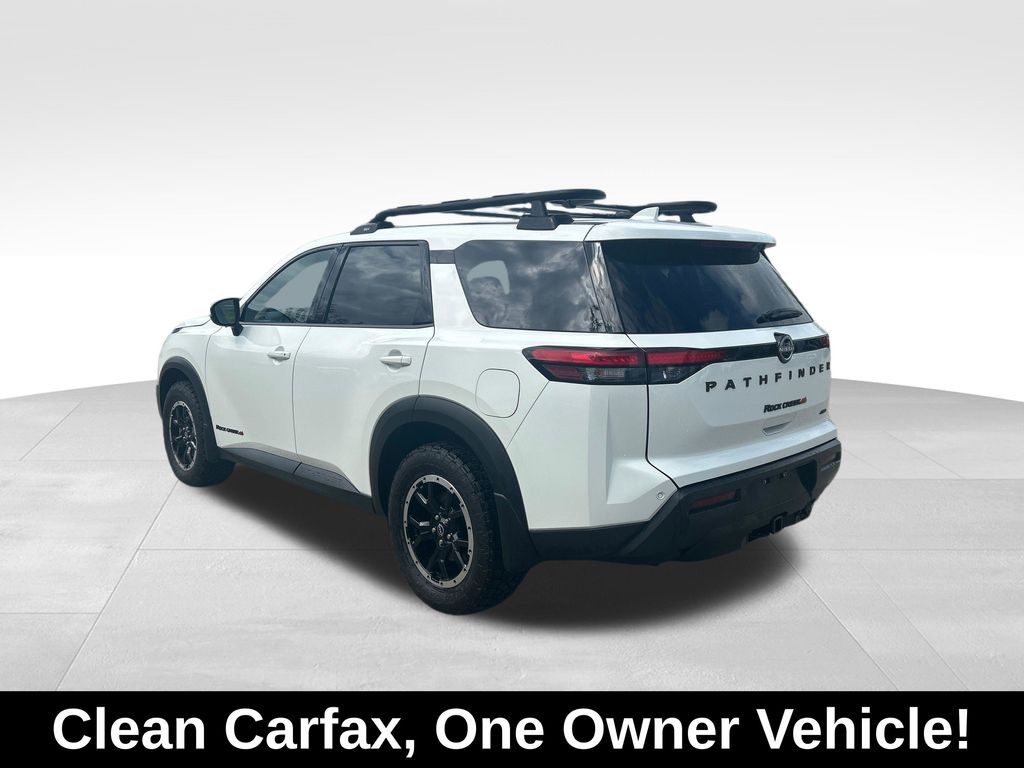 2025 Nissan Pathfinder Rock Creek White at South Hills Kia