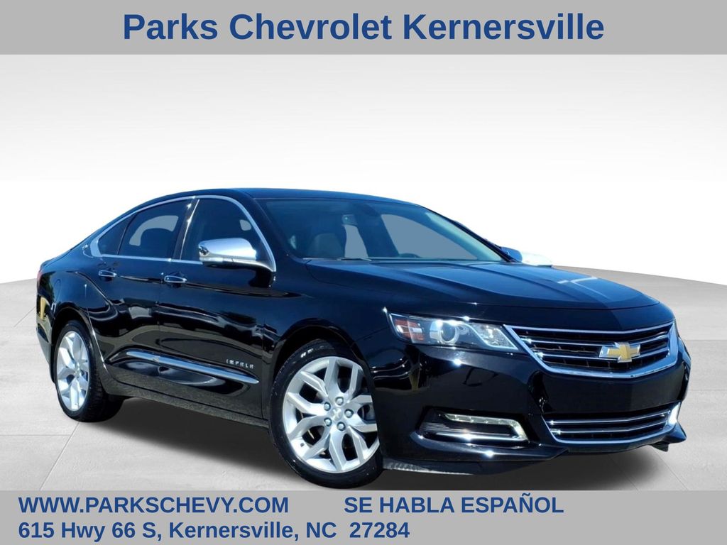 Black 2018 Chevrolet Impala Premier FWD Sedan Front-Wheel Drive 6-Speed Automatic Overdrive