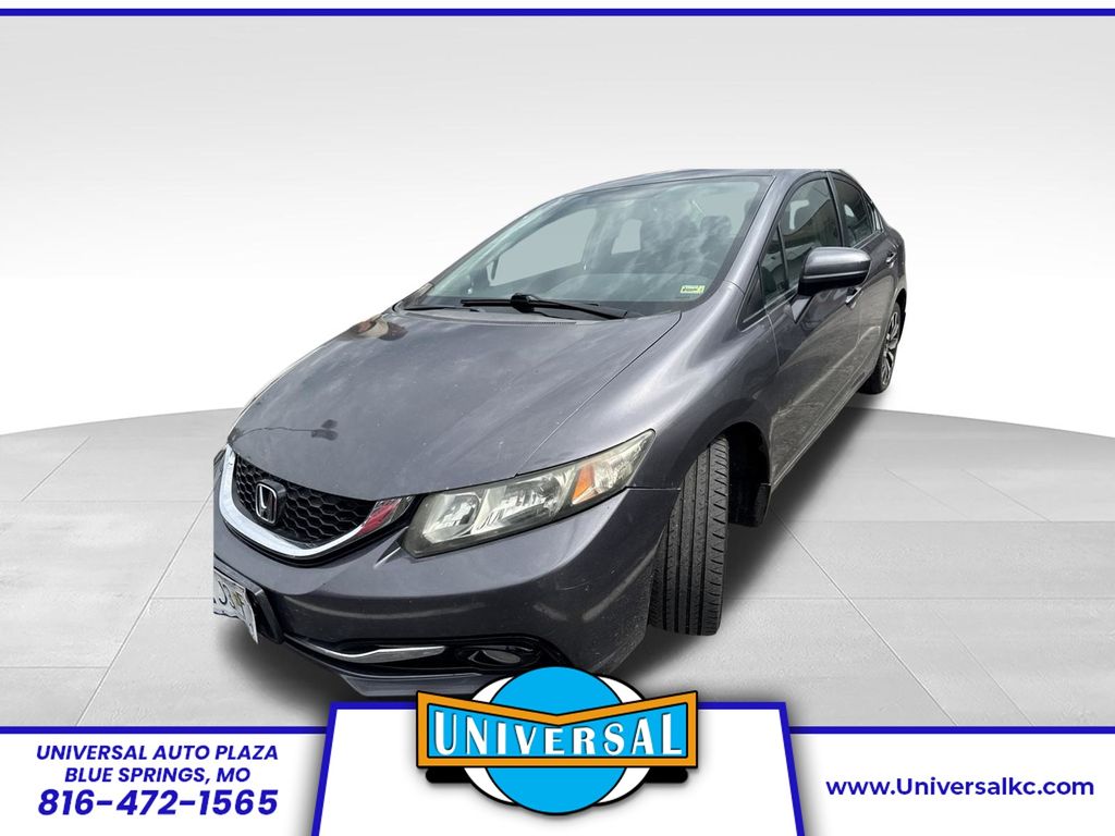 2014 Honda Civic Sedan Front-Wheel Drive Continuously Variable Transmission