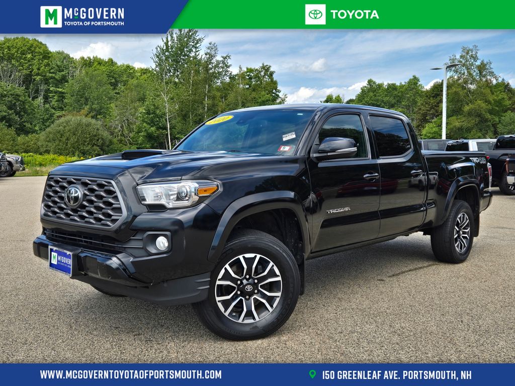 Midnight Black Metallic 2020 Toyota Tacoma Pickup Truck Four-Wheel Drive 6-Speed Automatic