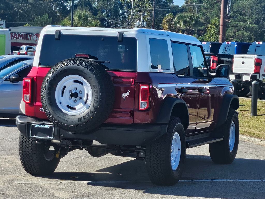 2025 Ford Bronco Heritage Edition Red at Walterboro Ford