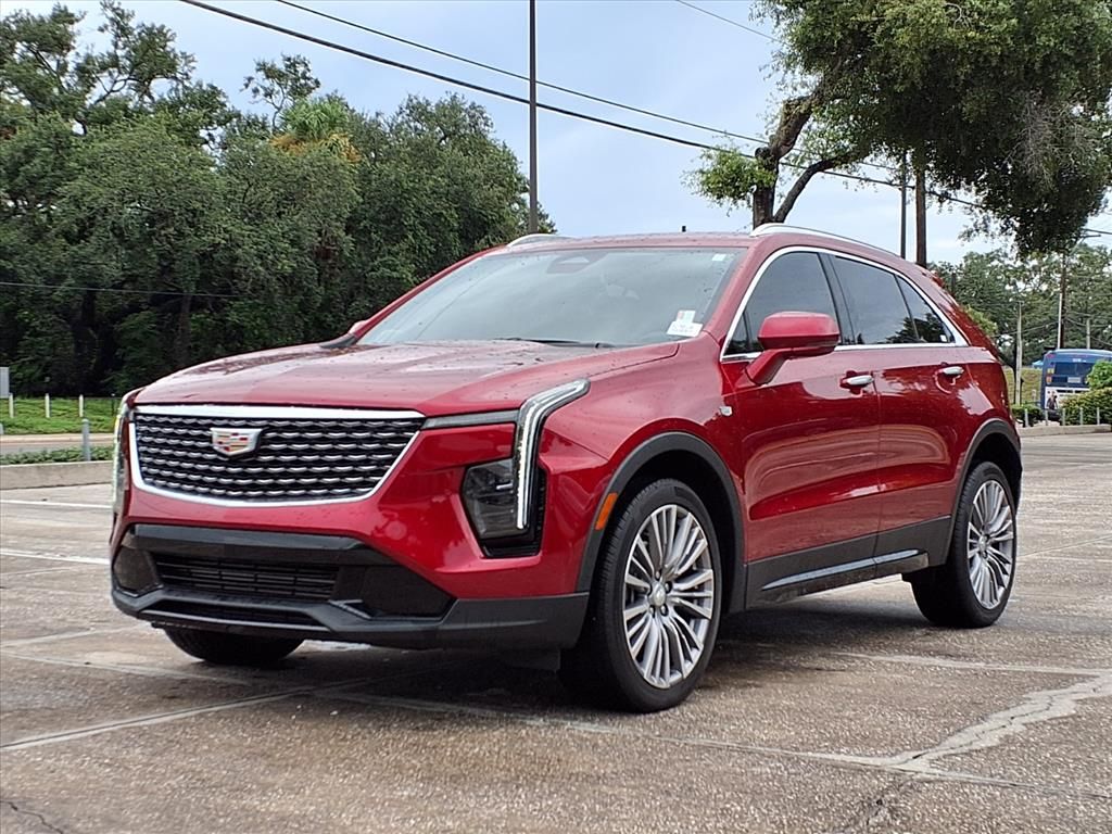 Radiant Red Tintcoat 2024 Cadillac XT4 SUV / Crossover Four-Wheel Drive 9-Speed Automatic