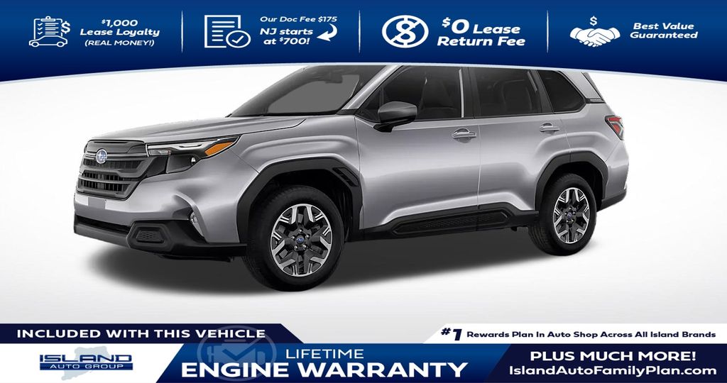 Ice Silver Metallic 2026 Subaru Forester Crossover AWD SUV / Crossover All-Wheel Drive Continuously Variable Transmission