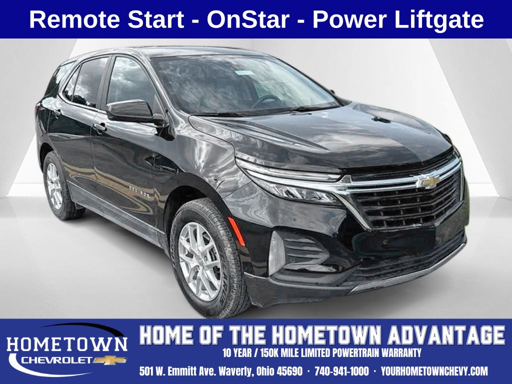 Mosaic Black Metallic 2022 Chevrolet Equinox SUV / Crossover Four-Wheel Drive 6-Speed Automatic Overdrive